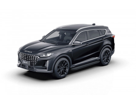 Пороги-площадка "Premium-Black"